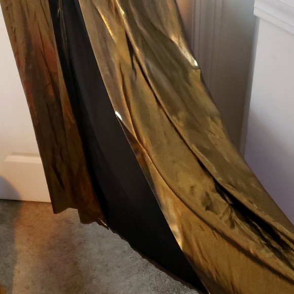 Metallic Maxi Dress Bronze/Gold by Ani Ti - Picture 9 of 9